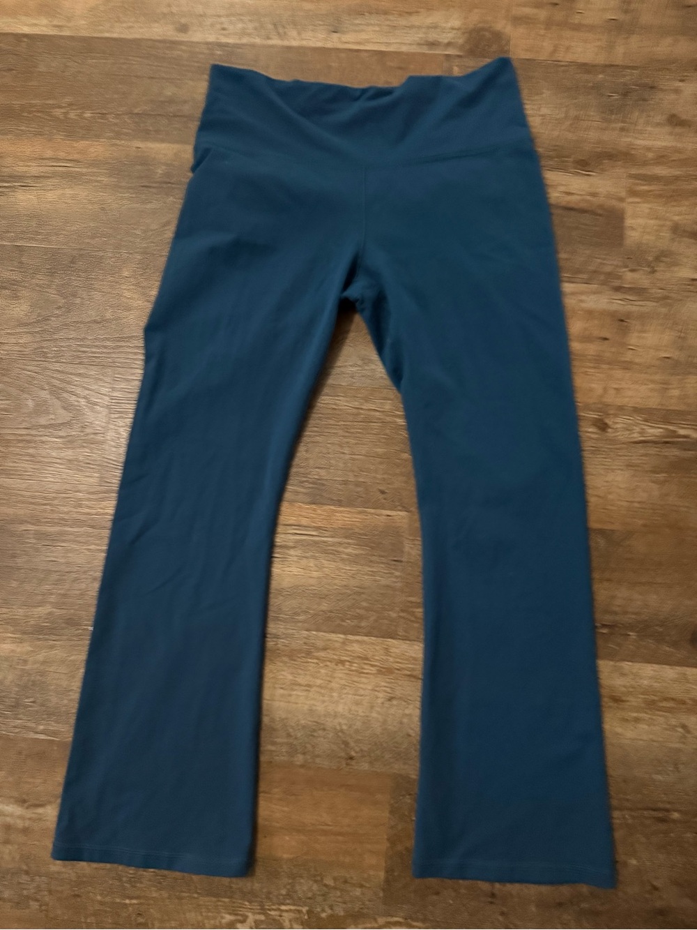 CALIA by Carrie Underwood Teal Bootcut Yoga Leggings